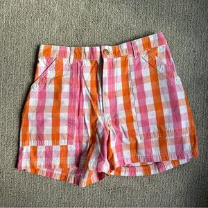 Big Bud press checkered work shorts